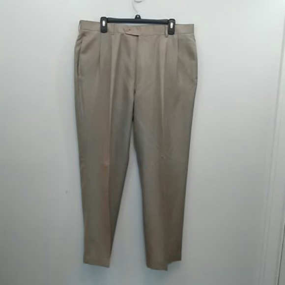 Jones NY Tan Wool/Silk Suit 44R - Picture 8 of 12